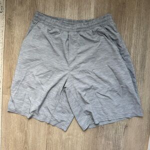 lululemon Men's Pace Breaker 7” shorts- Heathered Gray